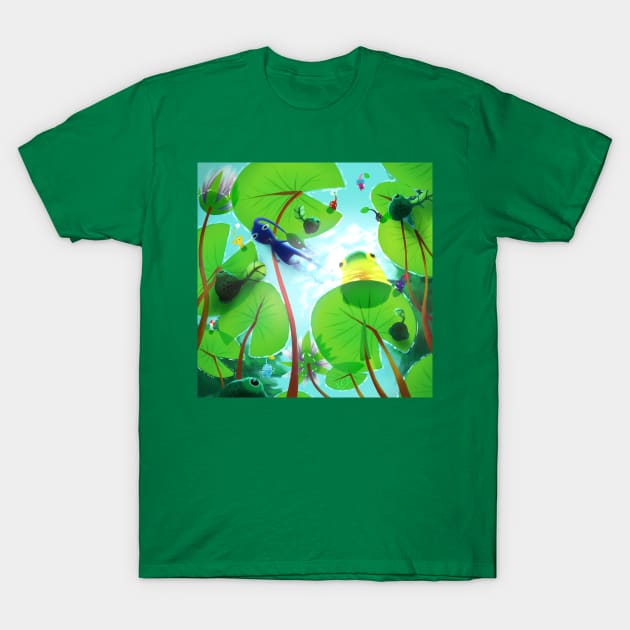 Lily Garden T-Shirt by KatieKat